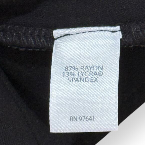 J Jill Wearever Collection Black Forward Seam Slim Ankle Pants Womens XL Tall - Picture 3 of 8